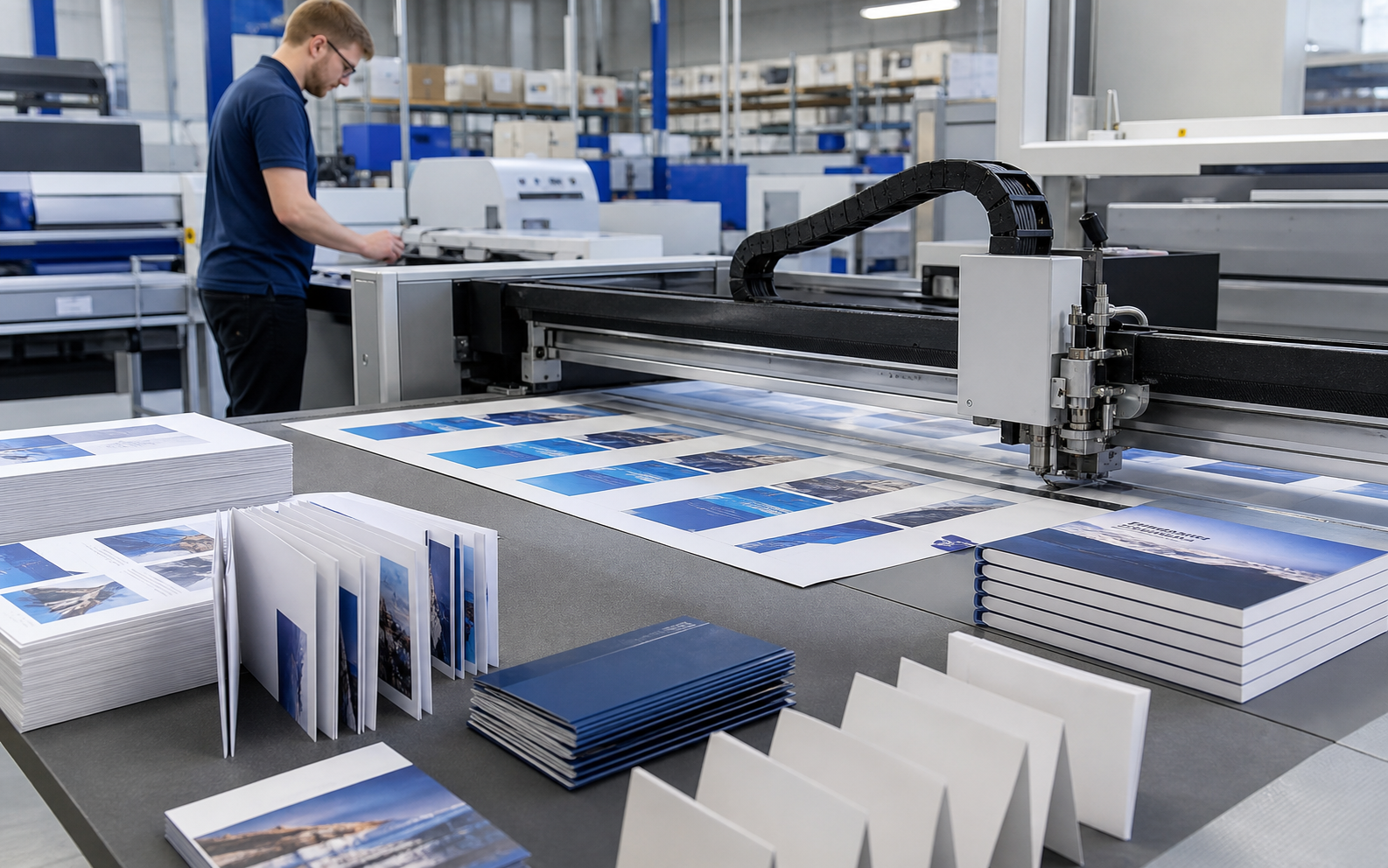 Digital finishing machines